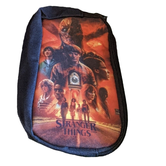Stranger Things School Backpack 3 Piece Set New Open Package. - Picture 3 of 10